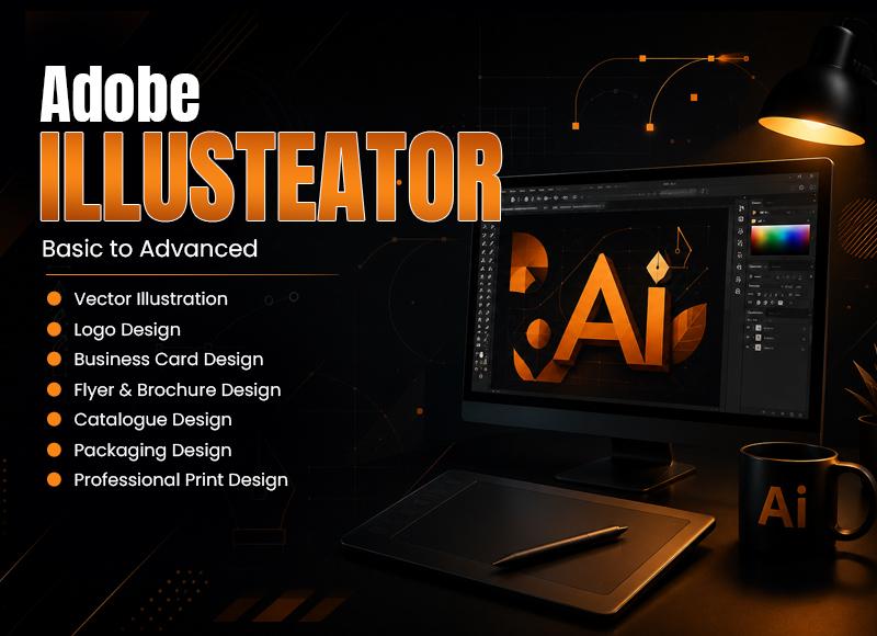 Adobe Illustrator Course in Lahore – Professional Logo & Vector Design Training