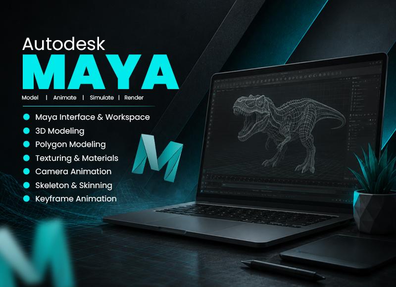 Autodesk Maya Course in Lahore – 3D Animation, Modeling & VFX Training